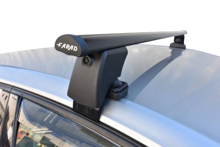 BS IRON. Dakdrager voor een auto met zonder dakrail. Staal 75kg laadvermogen.