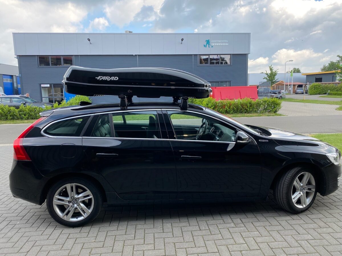 Farad Marlin N7 - 680 liter dakkoffer - Hoogglans Zwart - Aerodynamisch - Afbeelding 7