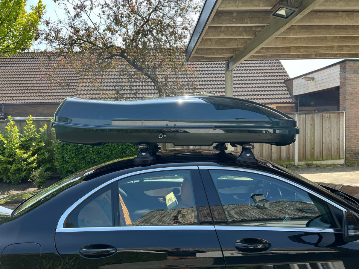 Farad Marlin N7 - 680 liter dakkoffer - Hoogglans Zwart - Aerodynamisch - Afbeelding 11