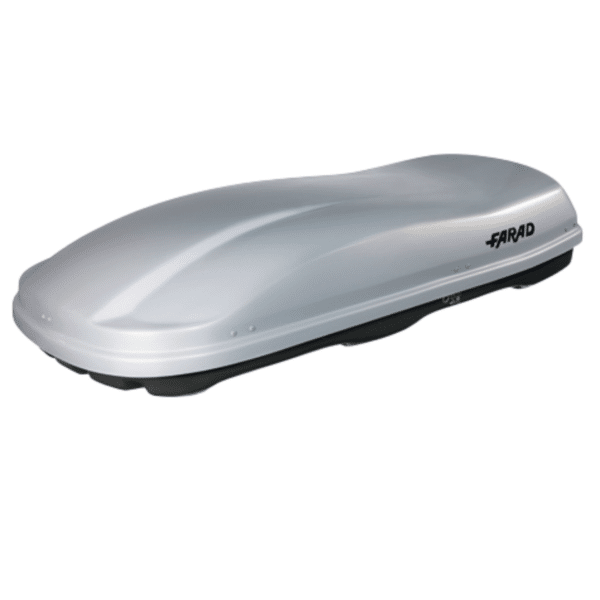 Farad Marlin N7 - 680 liter dakkoffer - Zilver - Aerodynamisch