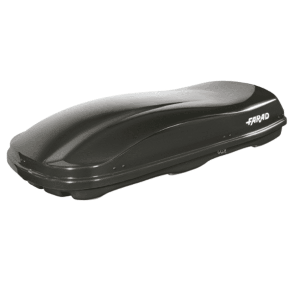 Farad Marlin N7 - 680 liter dakkoffer - Hoogglans Zwart - Aerodynamisch