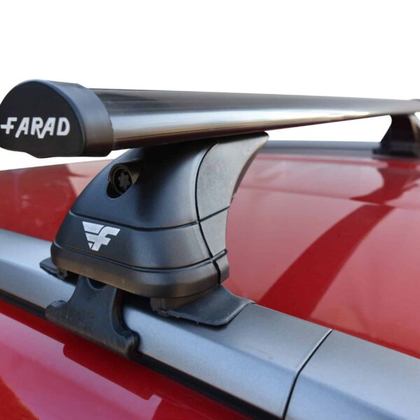 Farad dakdragers Ford Fiesta Active 2018-2023 gesloten dakrail breed staal