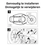 Dragonslock Velgenslot - Chevrolet Aveo vanaf 2011 - Kleur Grijs - Afbeelding 4