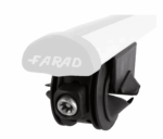 Farad dakdragers Volkswagen Passat Variant 2010-2014 open dakrail breed staal - Afbeelding 4