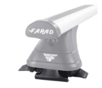 Farad dakdragers Ford Fiesta Active 2018-2023 gesloten dakrail breed staal - Afbeelding 6