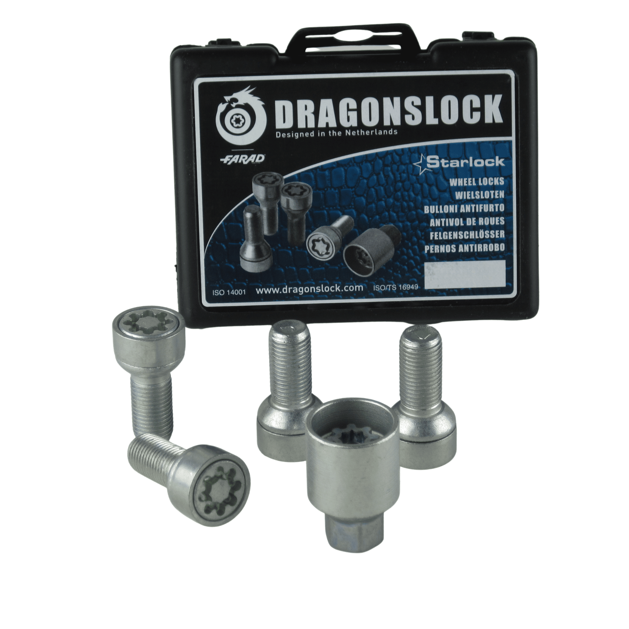 2 Dragonslock Velgenslot - Mercedes GLB vanaf 2020 - Kleur Grijs - Afbeelding 1