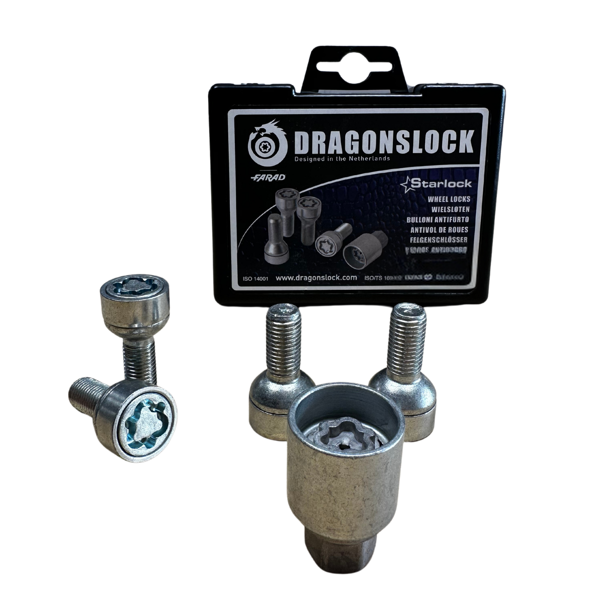 L2_E Dragonslock Velgenslot - Kia Rio voor 2005 - Kleur Grijs - Afbeelding 1