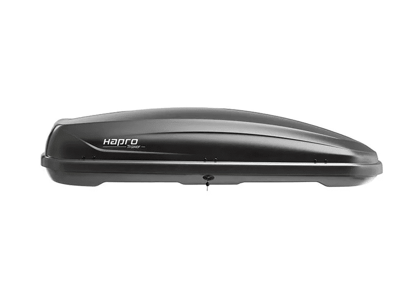 13 Hapro Traxer 6.6 - 410 liter dakkoffer - Kleur Antraciet - Aeorodynamisch - Afbeelding 1