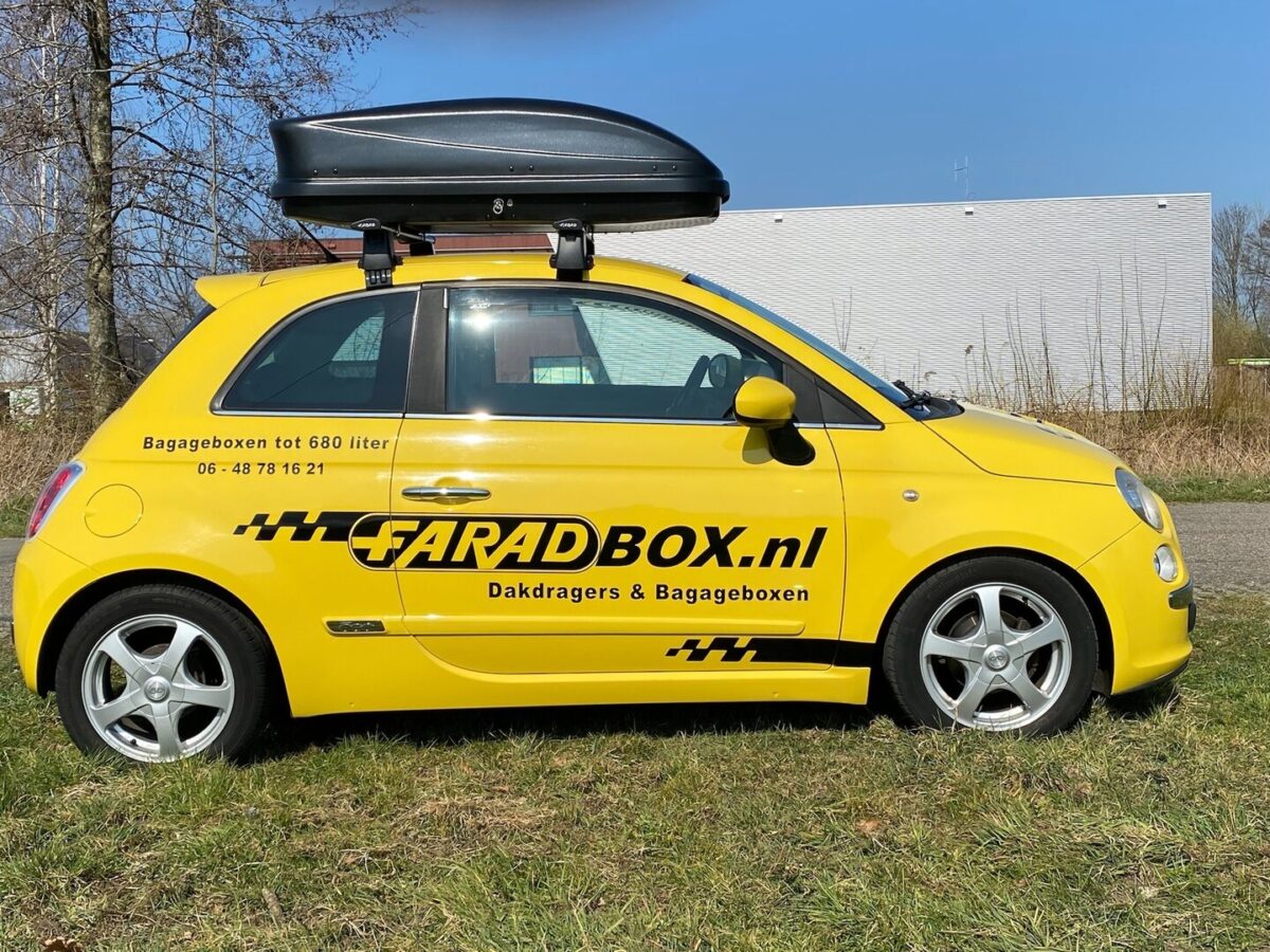 Farad Dory N22 - 340 liter dakkoffer - Mat zwart - Aeorodynamisch - Afbeelding 6