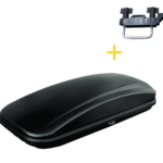 Farad Crub N18 - 430 liter dakkoffer - Mat zwart - Aeorodynamisch