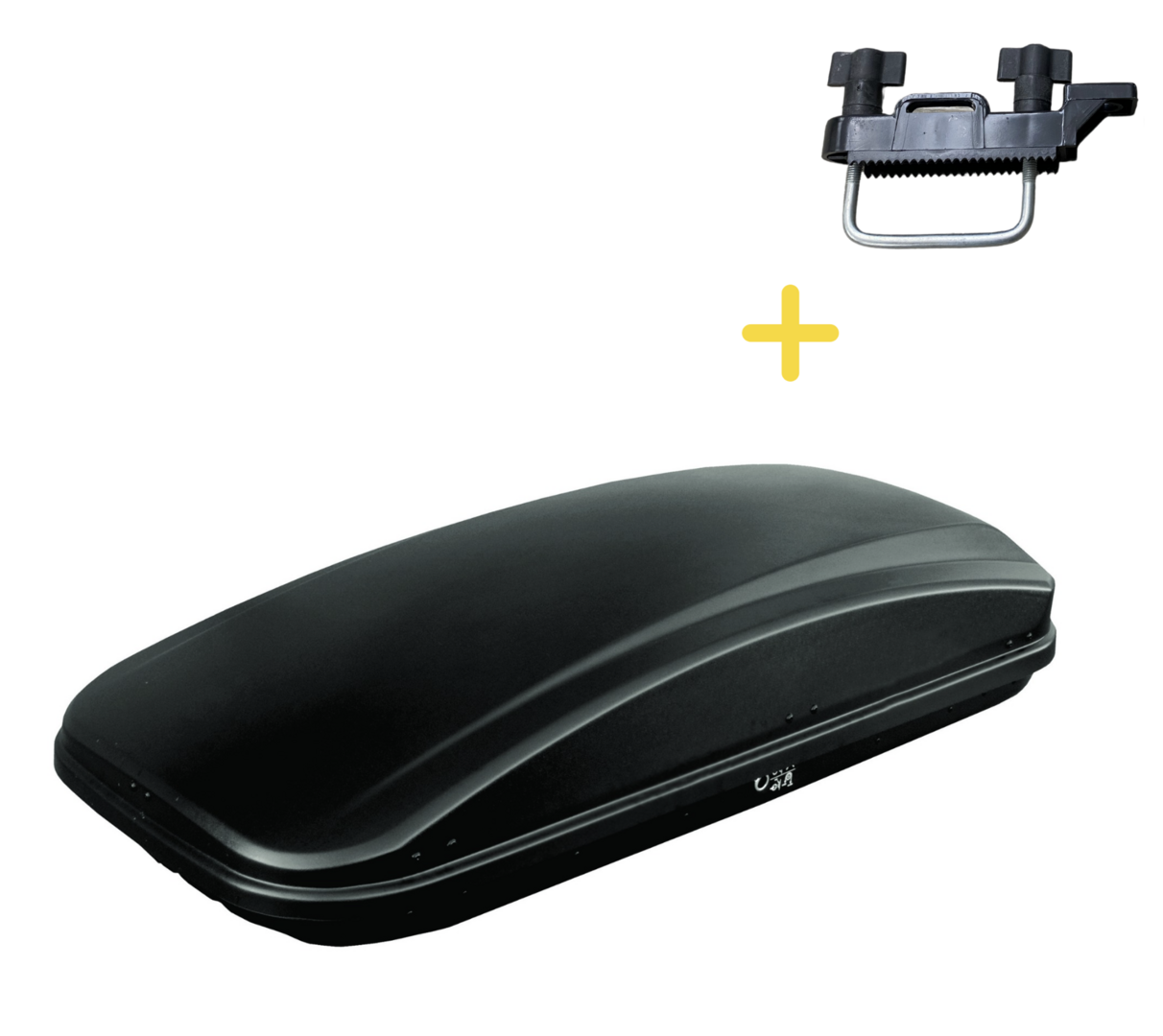 1969823361 Farad Crub N18 - 430 liter dakkoffer - Mat zwart - Aeorodynamisch - Afbeelding 1