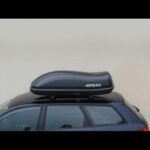 Farad Marlin N8 - 400 liter dakkoffer - Mat zwart - Aeorodynamisch - Afbeelding 2