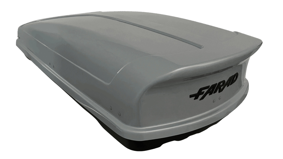 Farad Koral N20 - 480 liter dakkoffer - Zilver - Aeorodynamisch - Afbeelding 3