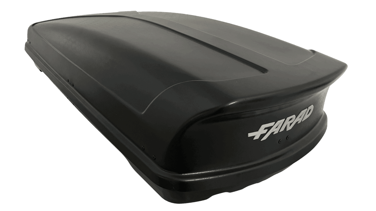 Farad Koral N20 - 480 liter dakkoffer - Mat Zwart - Aeorodynamisch - Afbeelding 2