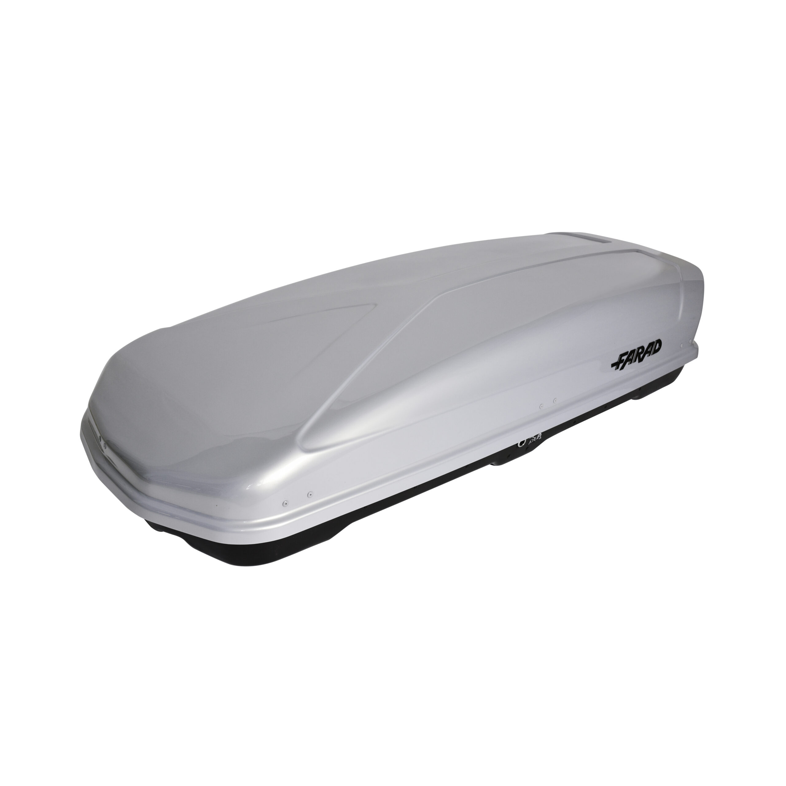 FARAD Koral roof box lucid grey Farad Koral N21 - 630 liter dakkoffer - Zilver - Aeorodynamisch - Afbeelding 1