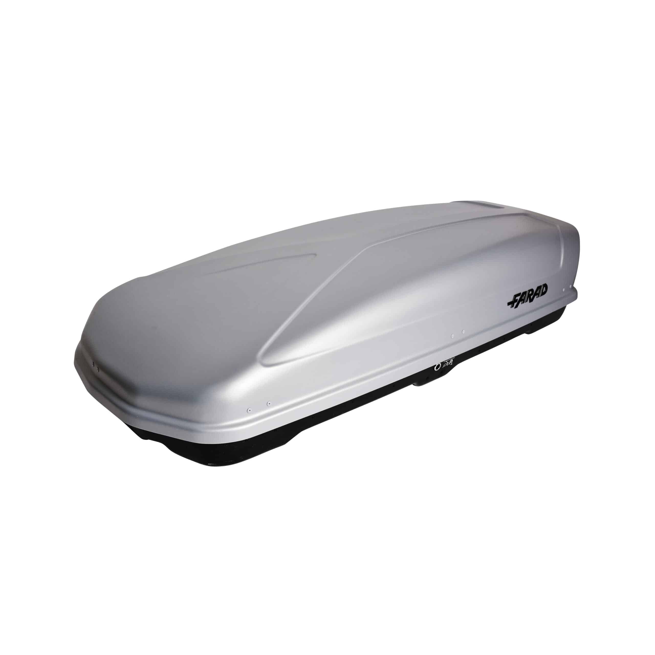FARAD Koral roof box matt grey Farad Koral N21 - 630 liter dakkoffer - Grijs - Aeorodynamisch - Afbeelding 1