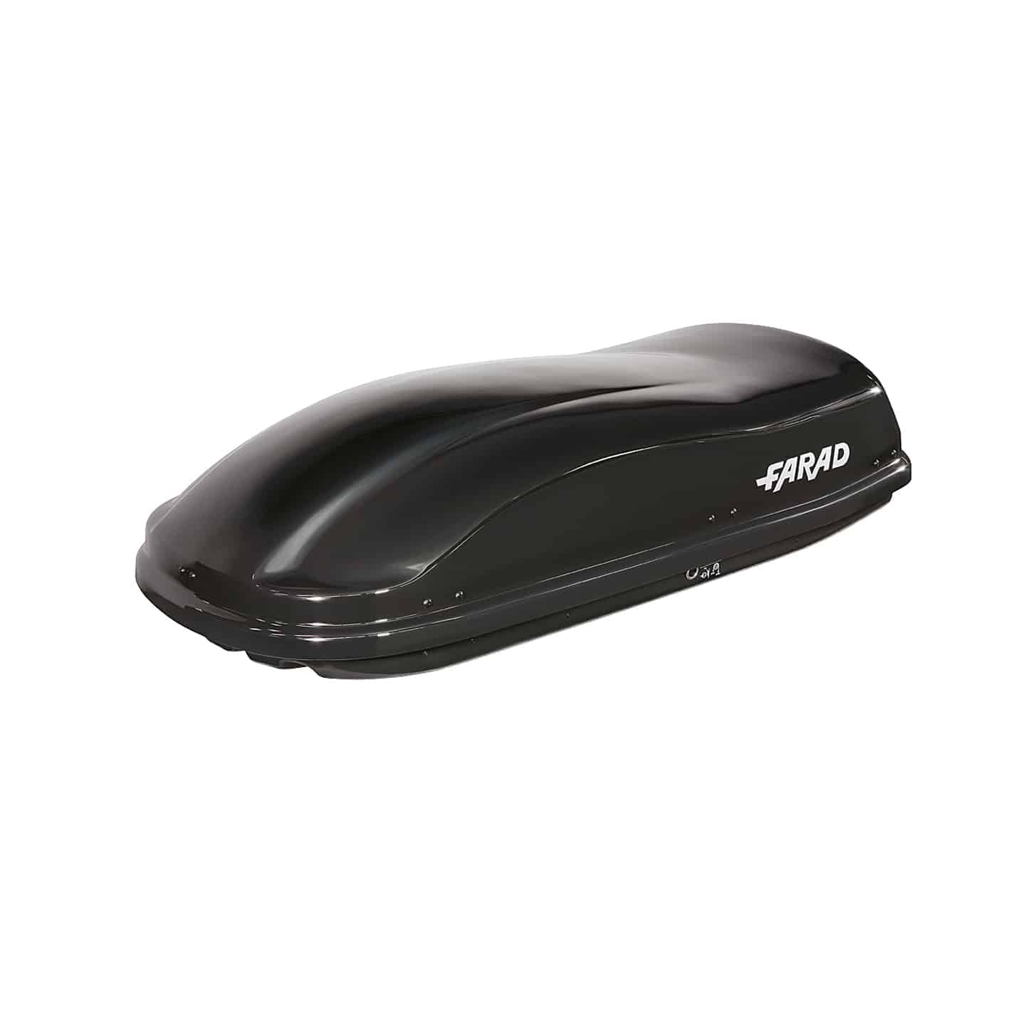 FARAD Marlin roof box lucid black Farad Marlin N6 - 480 liter dakkoffer - Hoogglans Zwart - Aerodynamisch - Afbeelding 1