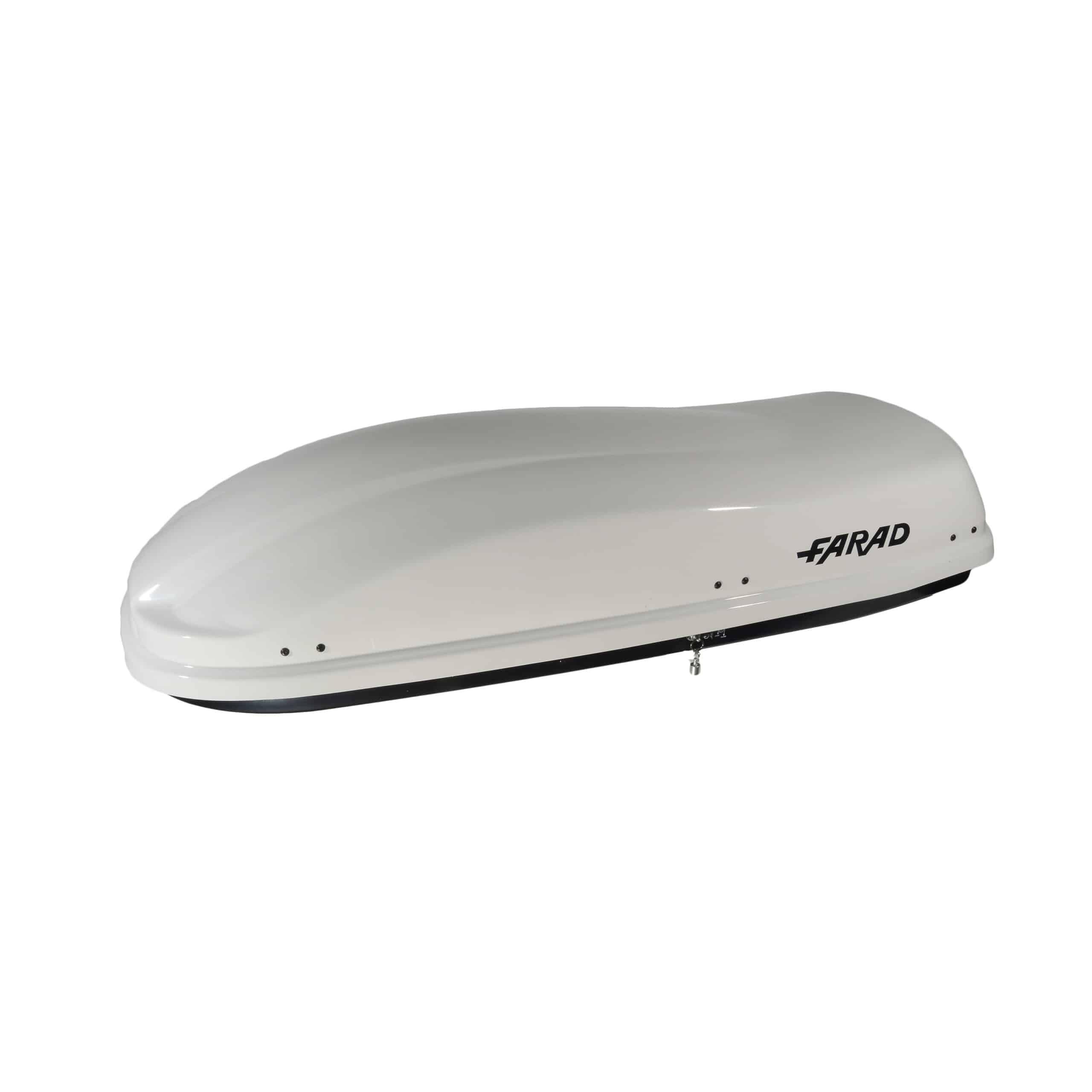 FARAD Marlin roof box white Farad Marlin N6 - 480 liter dakkoffer - Wit - Aerodynamisch - Afbeelding 1