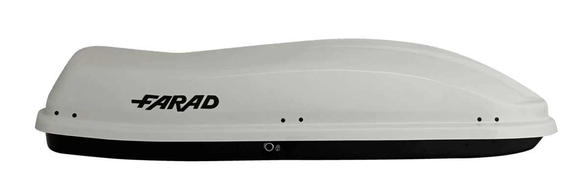 Farad Marlin N6 - 480 liter dakkoffer - Wit - Aerodynamisch - Afbeelding 2