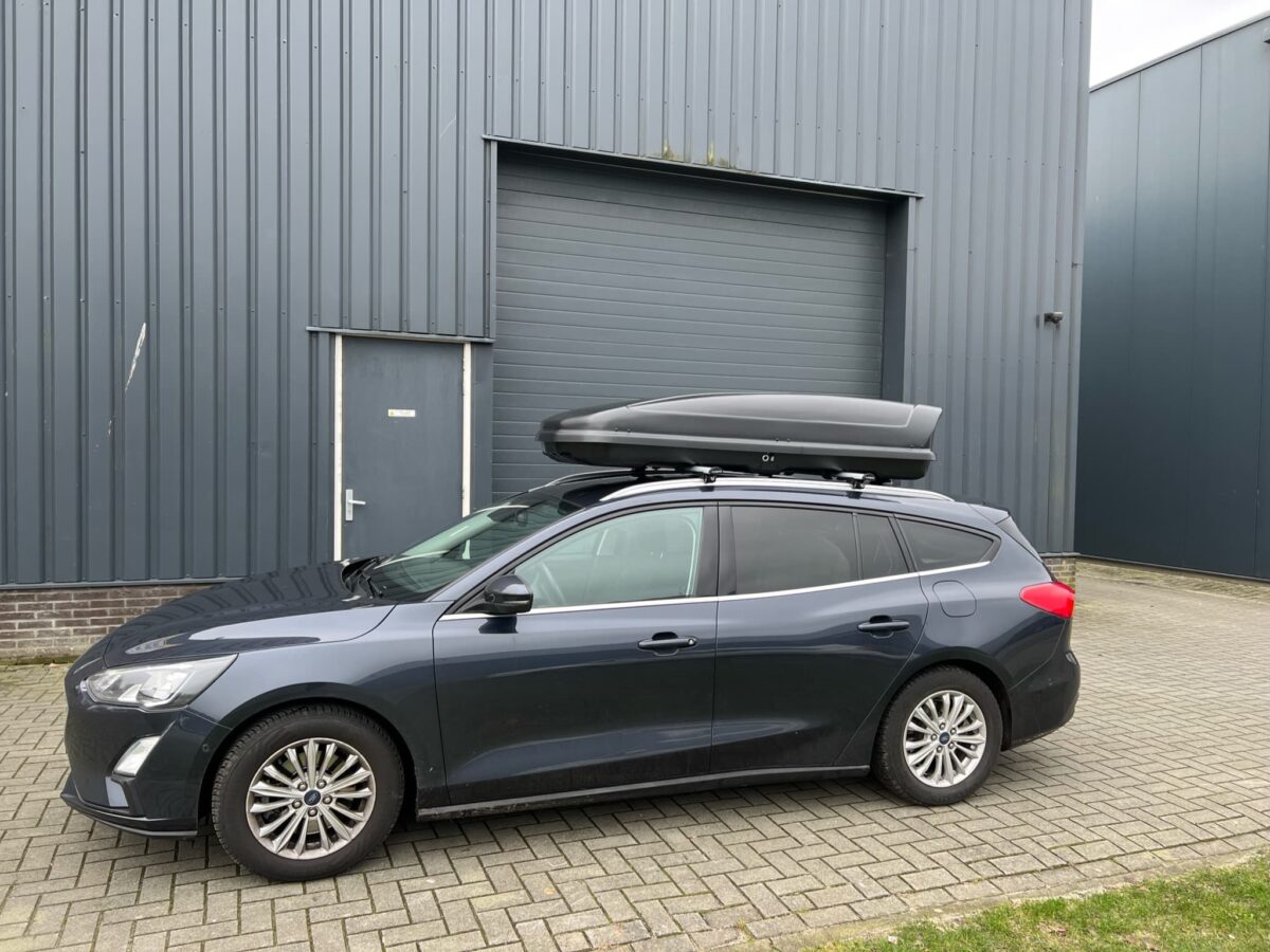 Farad Koral N21 - 630 liter dakkoffer - Mat zwart - Aeorodynamisch - Afbeelding 5