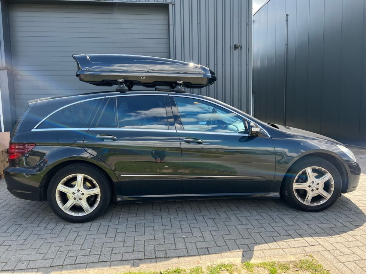 Farad Koral N21 - 630 liter dakkoffer - Hoogglans zwart - Aeorodynamisch - Afbeelding 7