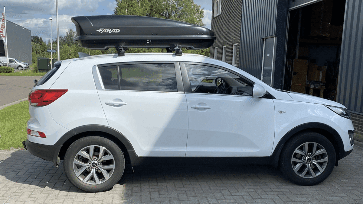 Farad Koral N20 - 480 liter dakkoffer - Mat Zwart - Aeorodynamisch - Afbeelding 7