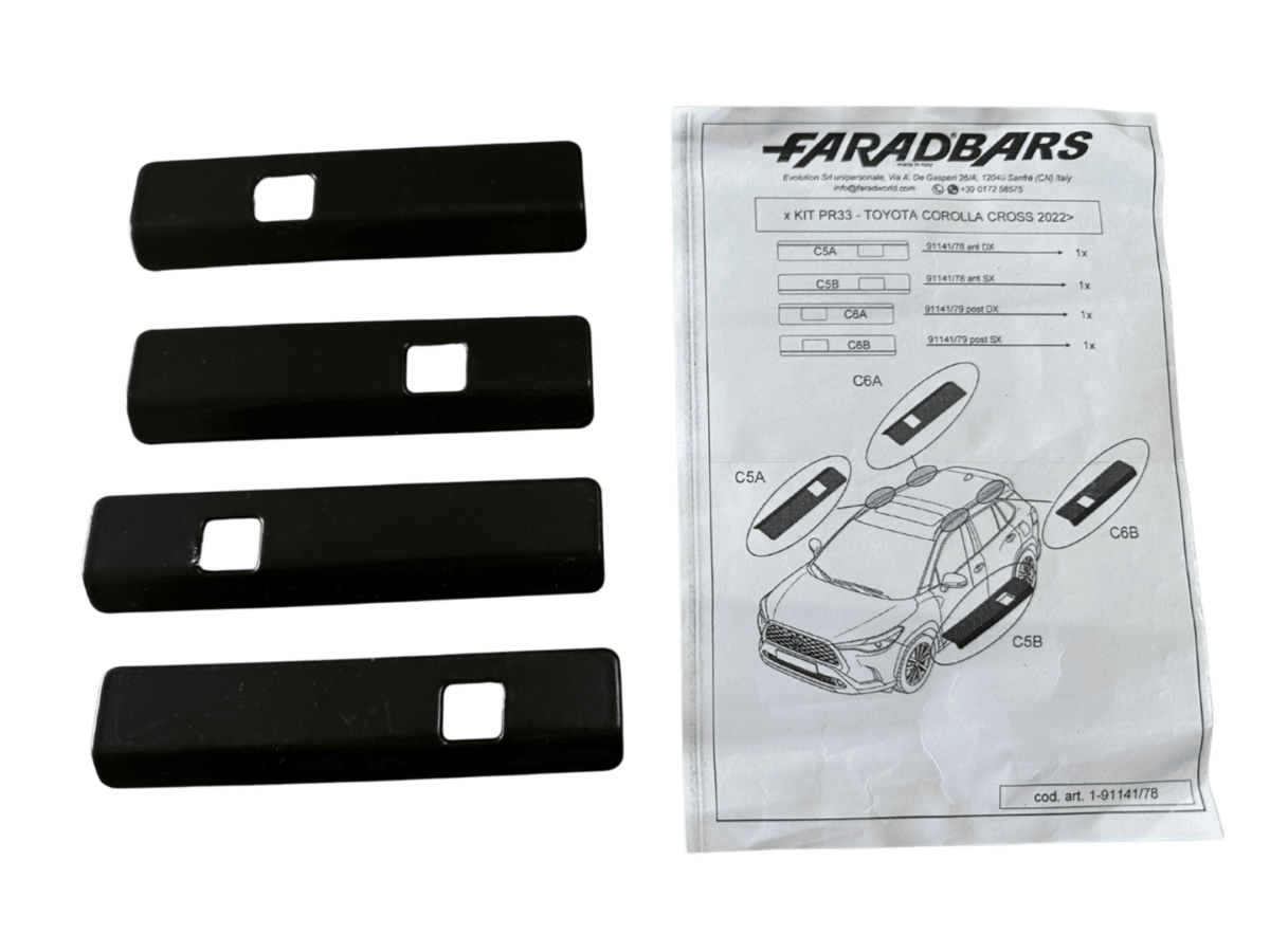 Afdekkap set Toyota Corolla Cross - Afbeelding 2