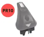 PR10-kit voor een auto met fixpointbevestigingspunten