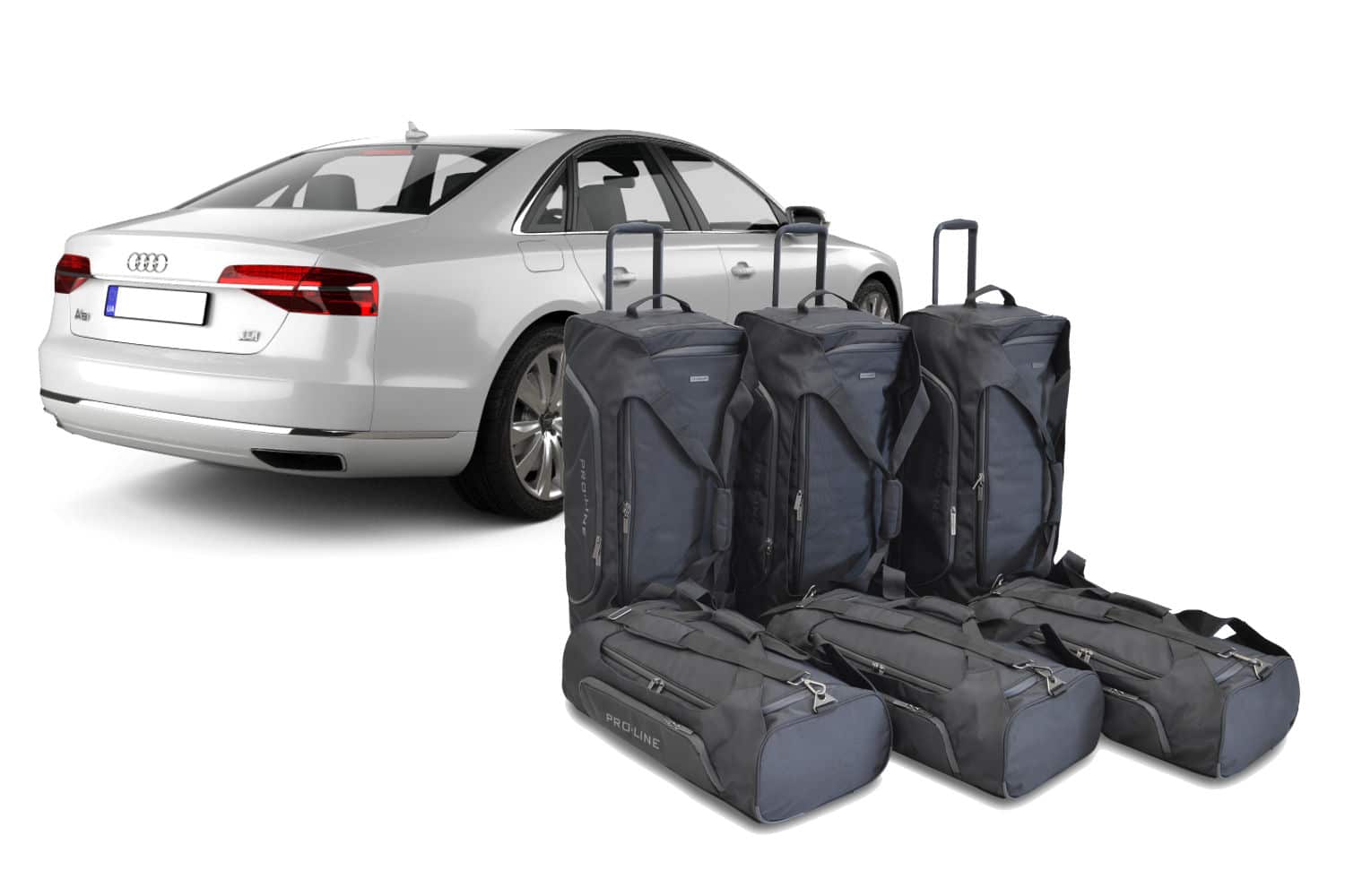 Reistassenset geschikt voor Audi A8 (D4) 2013-2017 4-deurs sedan Pro.Line