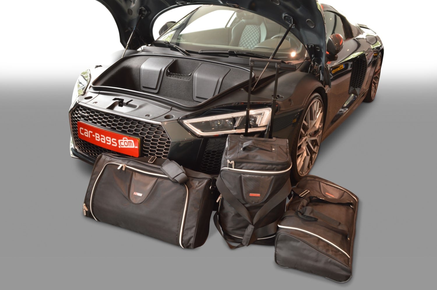 a23901s-audi-r8-4s-2015-car-bags-1.jpg Reistassenset geschikt voor Audi R8 Coupé (4S) 2015-heden Original - Afbeelding 1