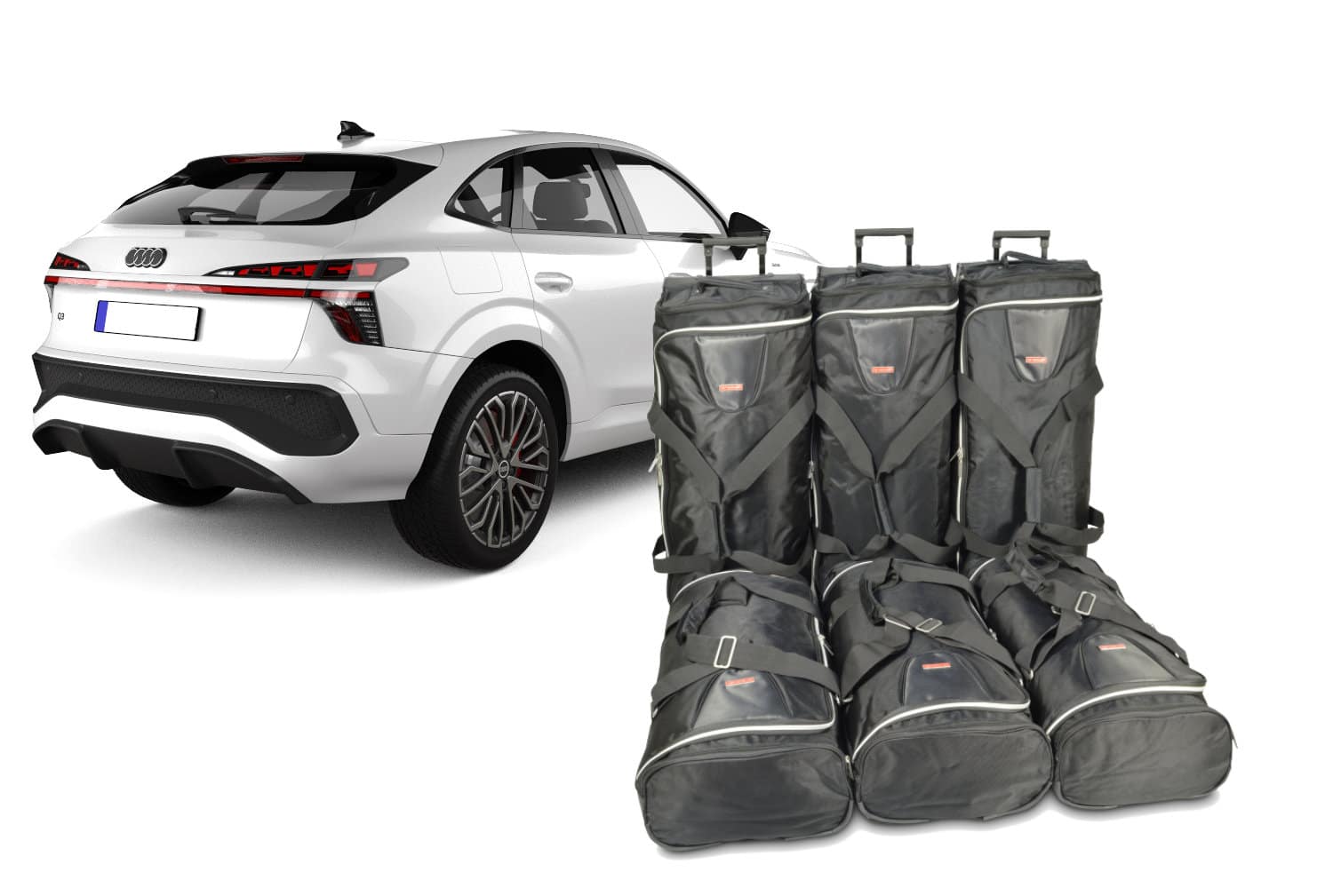 Reistassenset geschikt voor Audi Q3 Sportback (FJ) 2025-heden 5-deurs hatchback Original
