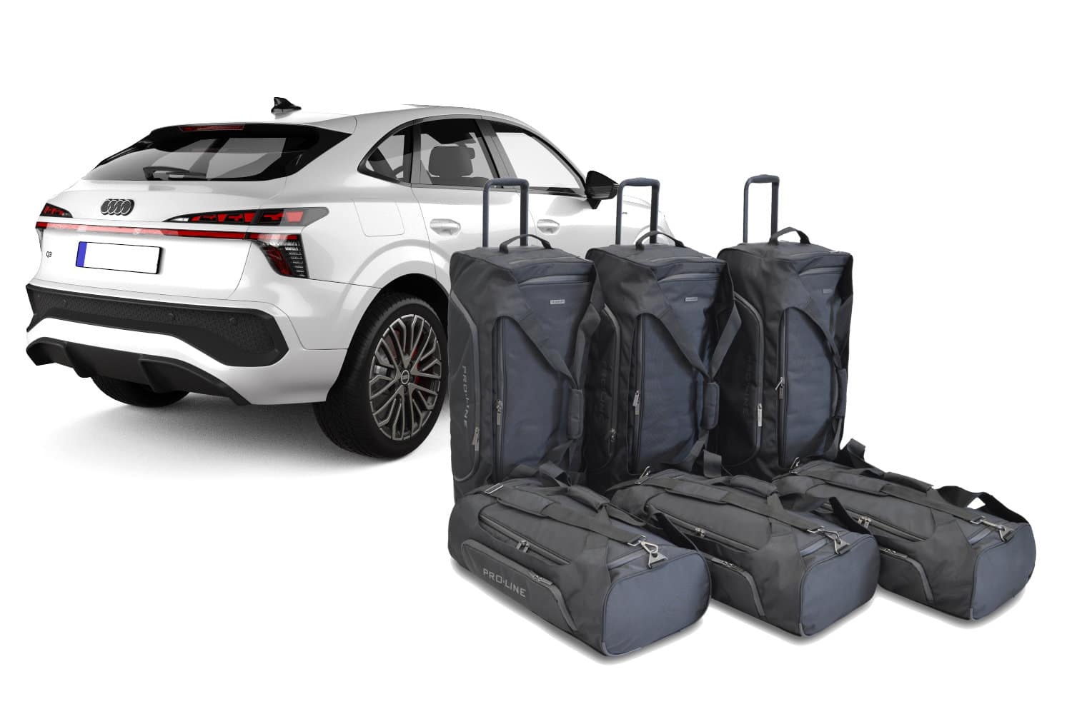 Reistassenset geschikt voor Audi Q3 Sportback (FJ) 2025-heden 5-deurs hatchback Pro.Line