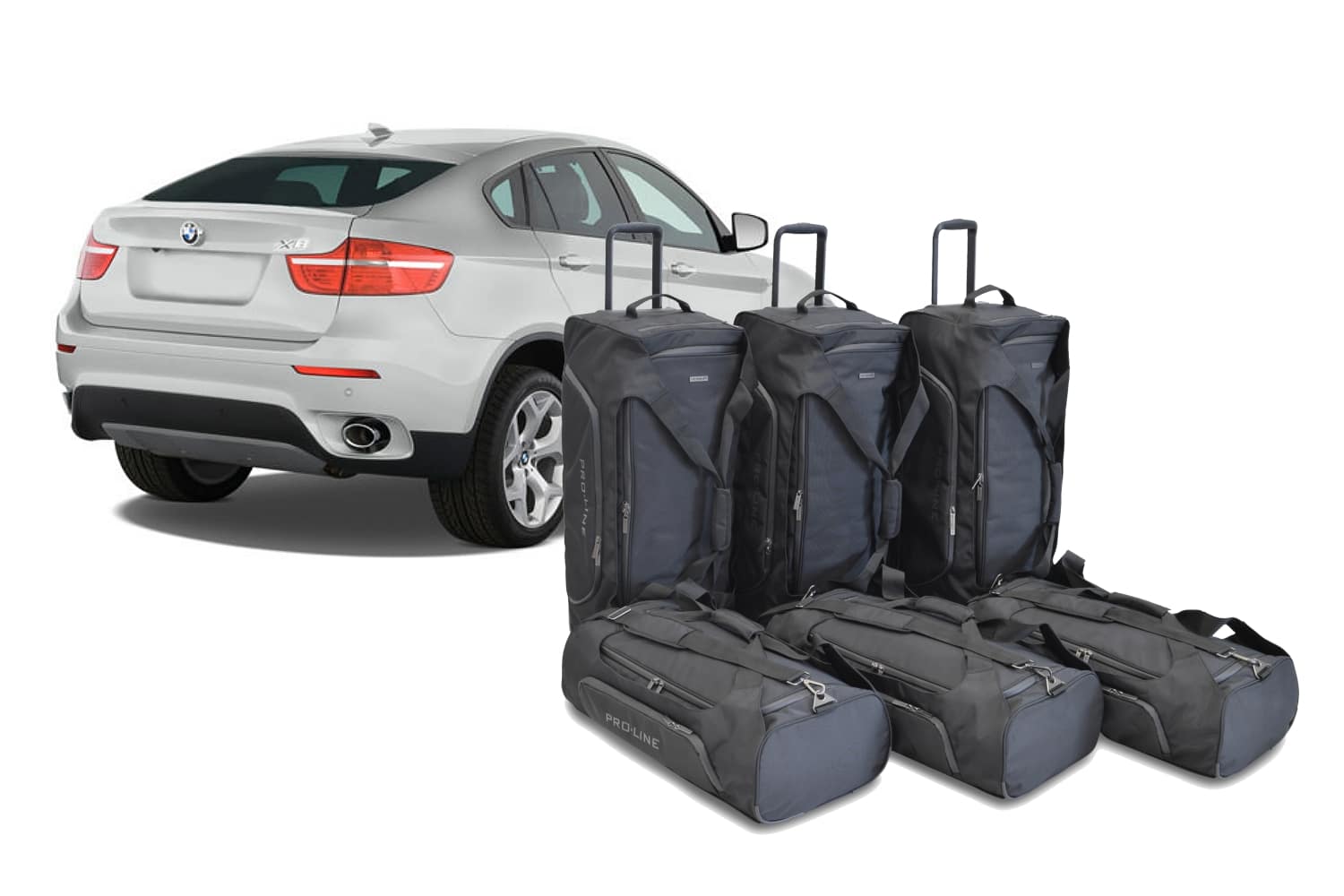Reistassenset geschikt voor BMW X6 (E71) 2008-2014 Pro.Line