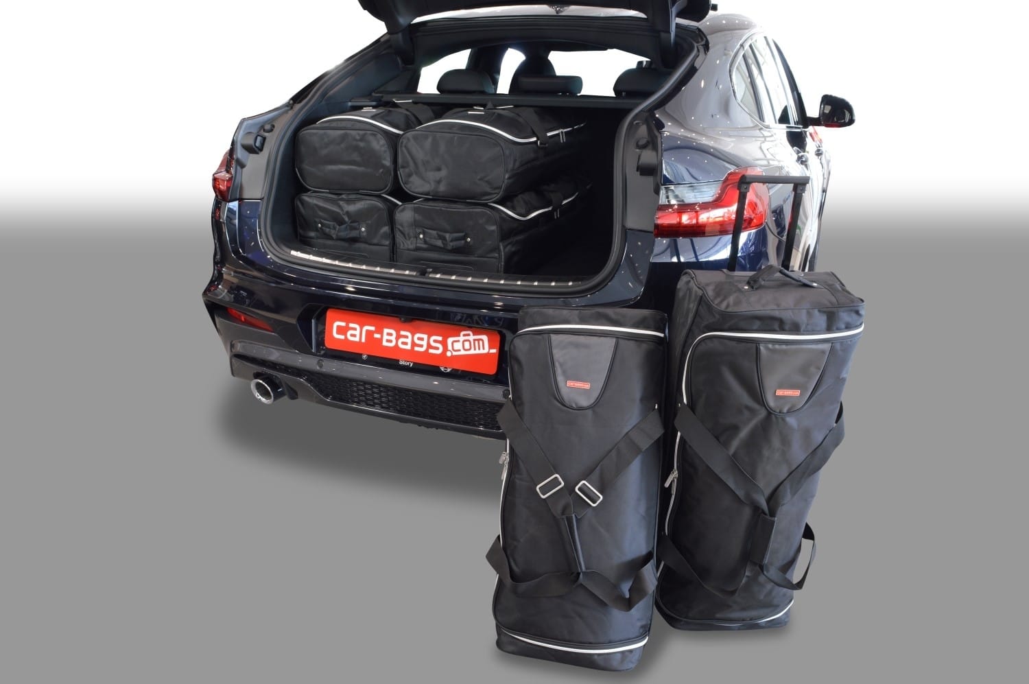 b13701s-bmw-x4-g02-2018-car-bags-1.jpg Reistassenset geschikt voor BMW X4 (G02) 2018-heden Original - Afbeelding 1