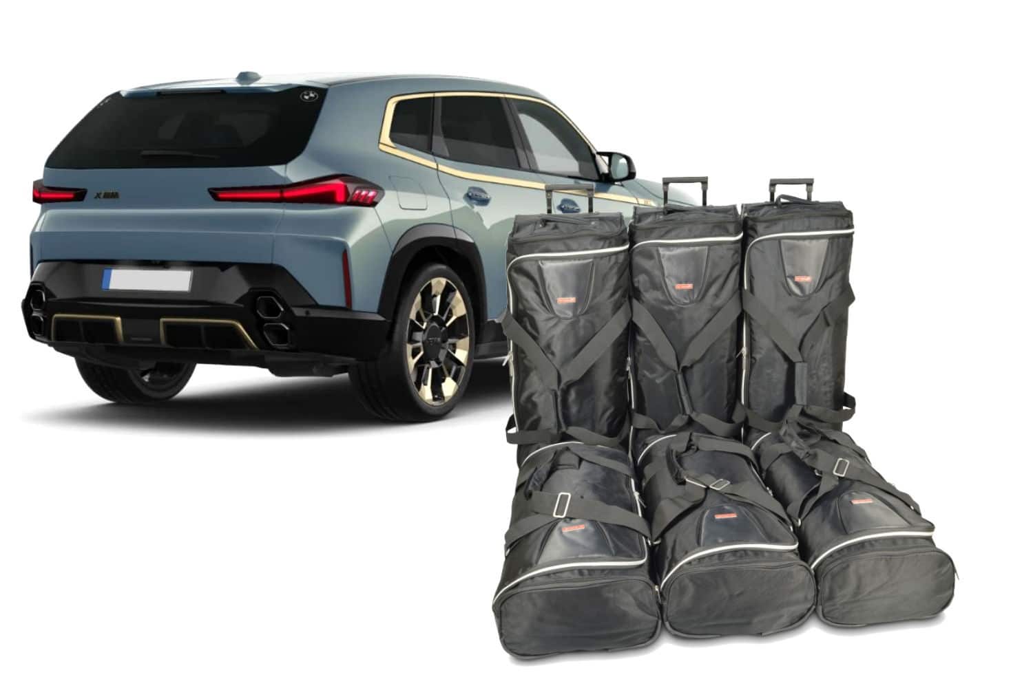 b16901s-bmw-xm-g09-2022-travelbag-set-1.jpg Reistassenset geschikt voor BMW XM (G09) 2022-heden Original - Afbeelding 1