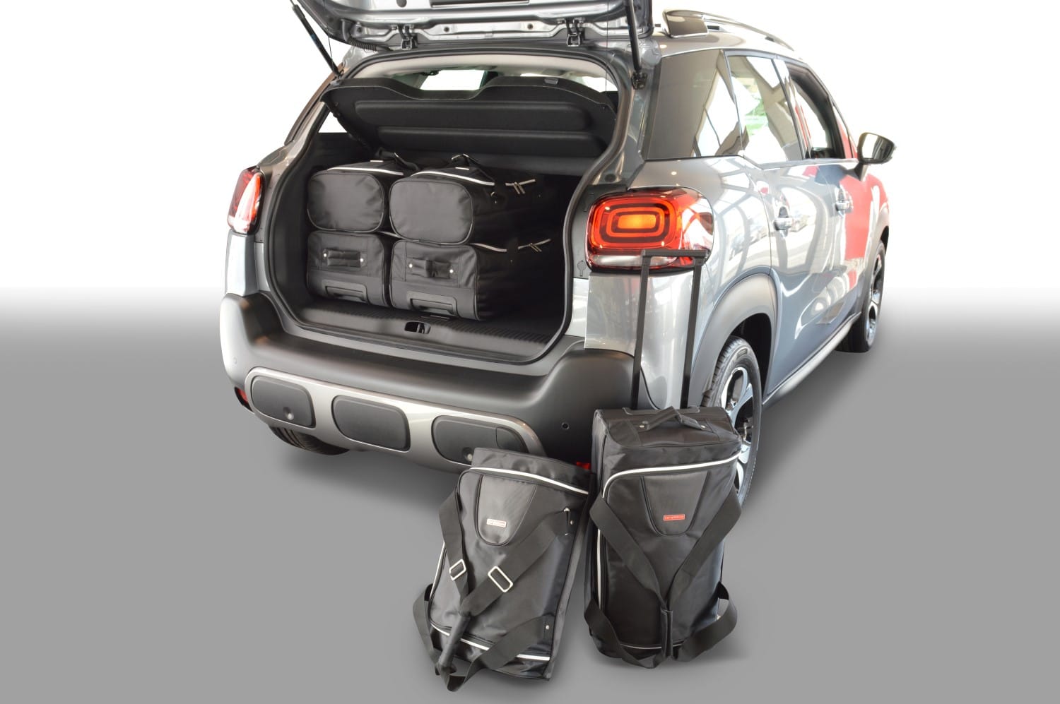 c21001s-citroen-c3-aircross-2017-car-bags-1.jpg Reistassenset geschikt voor Citroën C3 Aircross 2017-2024 5-deurs hatchback Original - Afbeelding 1