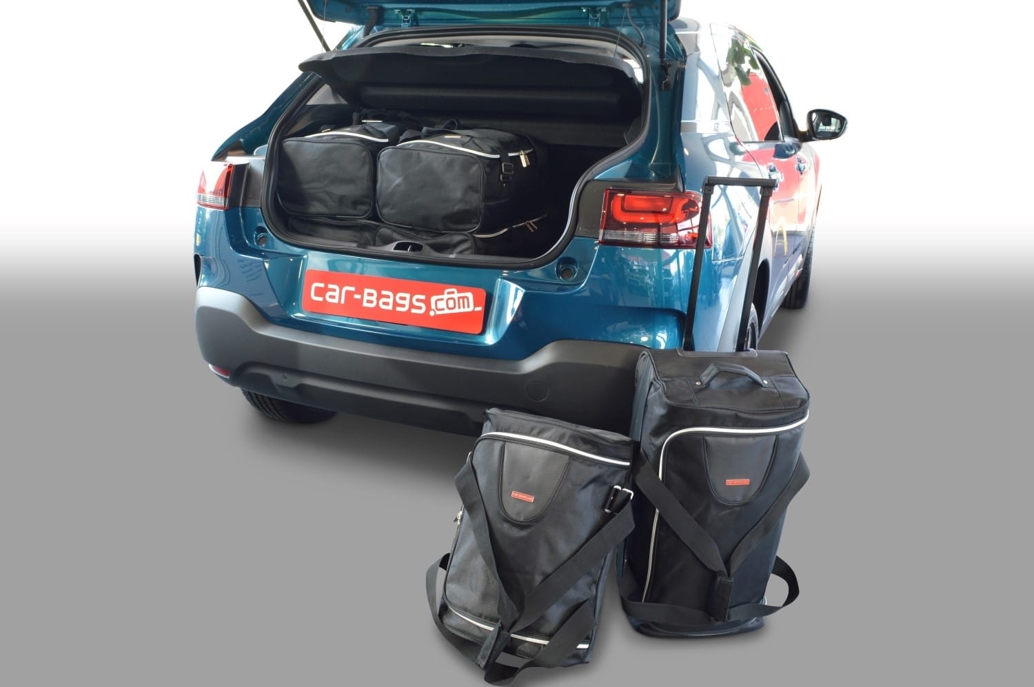c21201s-citroen-c4-cactus-2018-car-bags-1.jpg Reistassenset geschikt voor Citroën C4 Cactus 2018-2020 5-deurs hatchback Original - Afbeelding 1