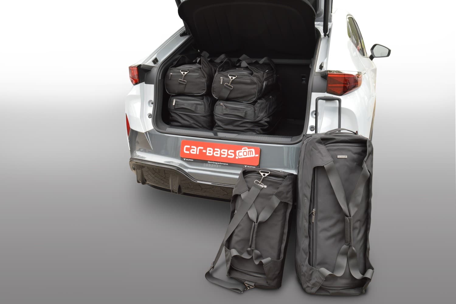 c30701sp-cupra-tavascan-2024-car-bags-1.jpg Reistassenset geschikt voor Cupra Tavascan 2024-heden Pro.Line - Afbeelding 1
