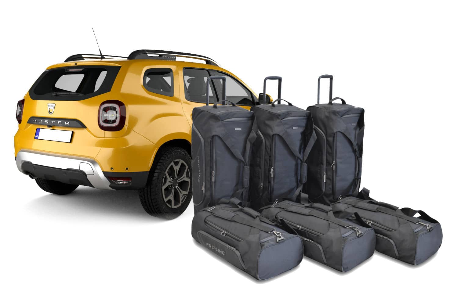 Reistassenset geschikt voor Dacia Duster II 2018-2024 Pro.Line