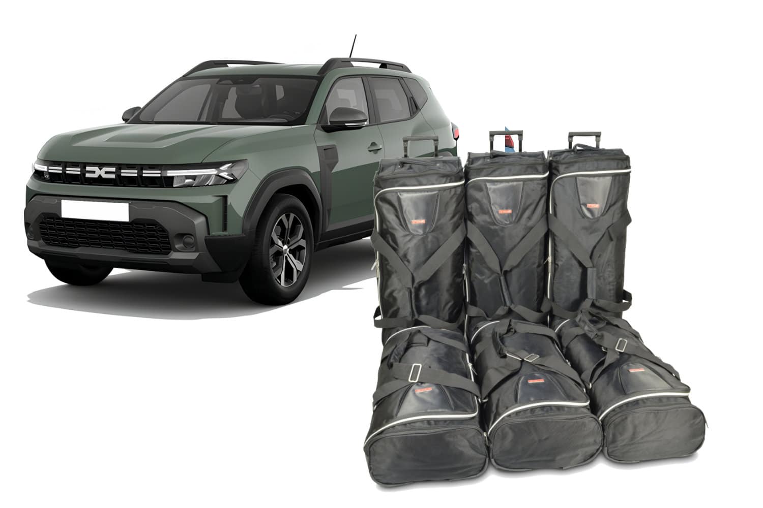 d20801s-dacia-duster20iii-2024-travelbag-set-1.jpg Reistassenset geschikt voor Dacia Duster III 2024-heden Original - Afbeelding 1