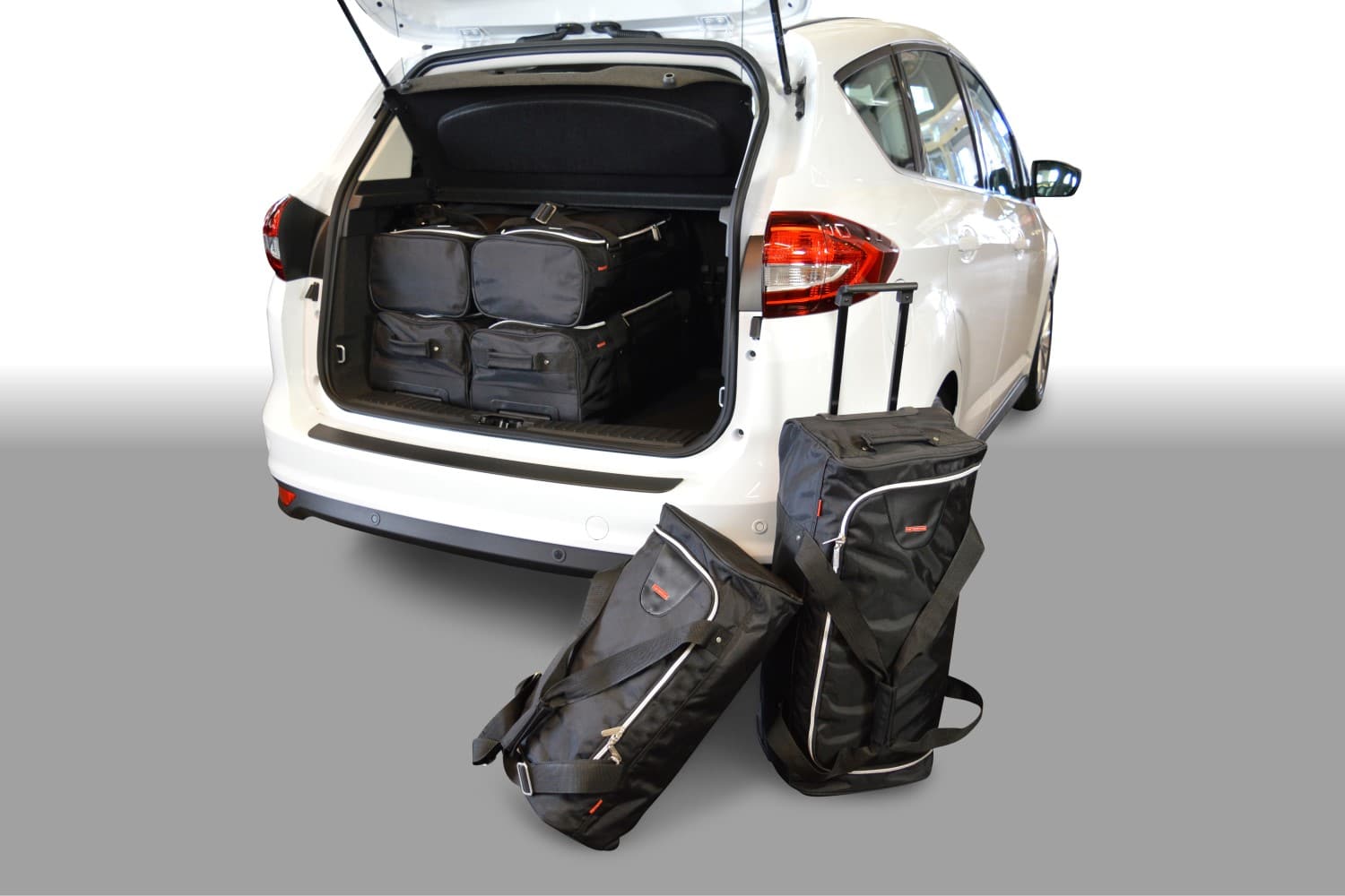f11001s-ford-c-max-10-car-bags-1.jpg Reistassenset geschikt voor Ford C-Max II 2010-2019 Original - Afbeelding 1