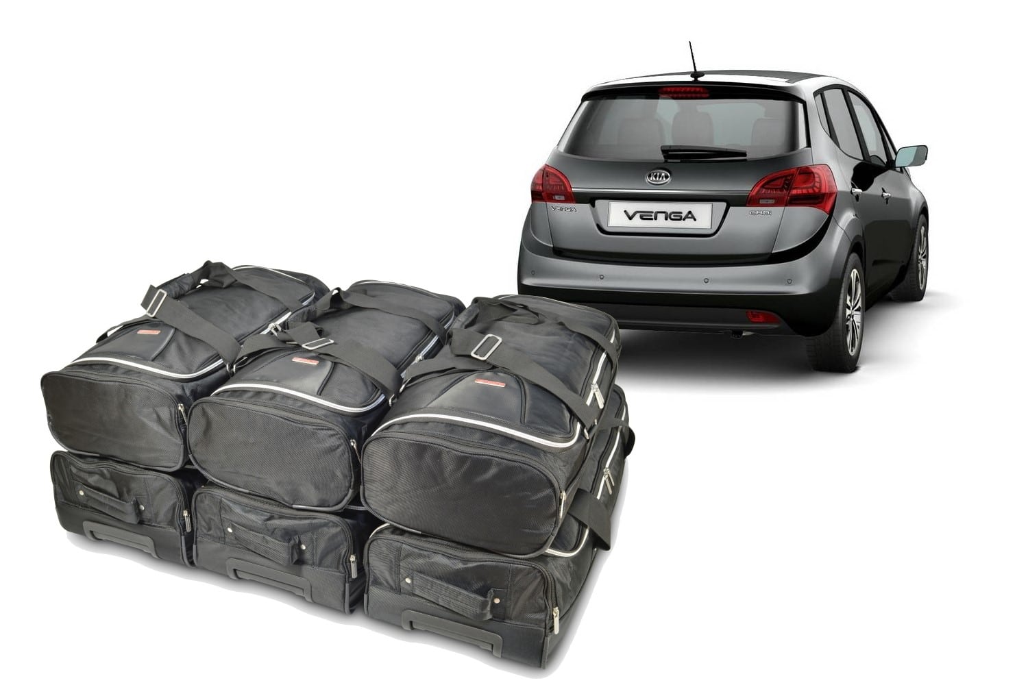 Reistassenset geschikt voor Kia Venga 2009-2019 5-deurs hatchback Original