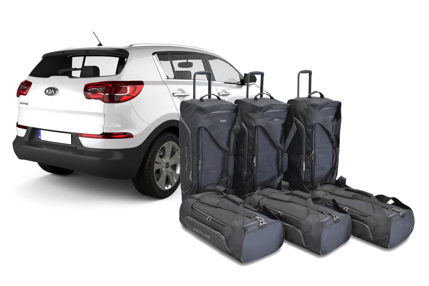 Reistassenset geschikt voor Kia Sportage II (JE) 2004-2010 Pro.Line