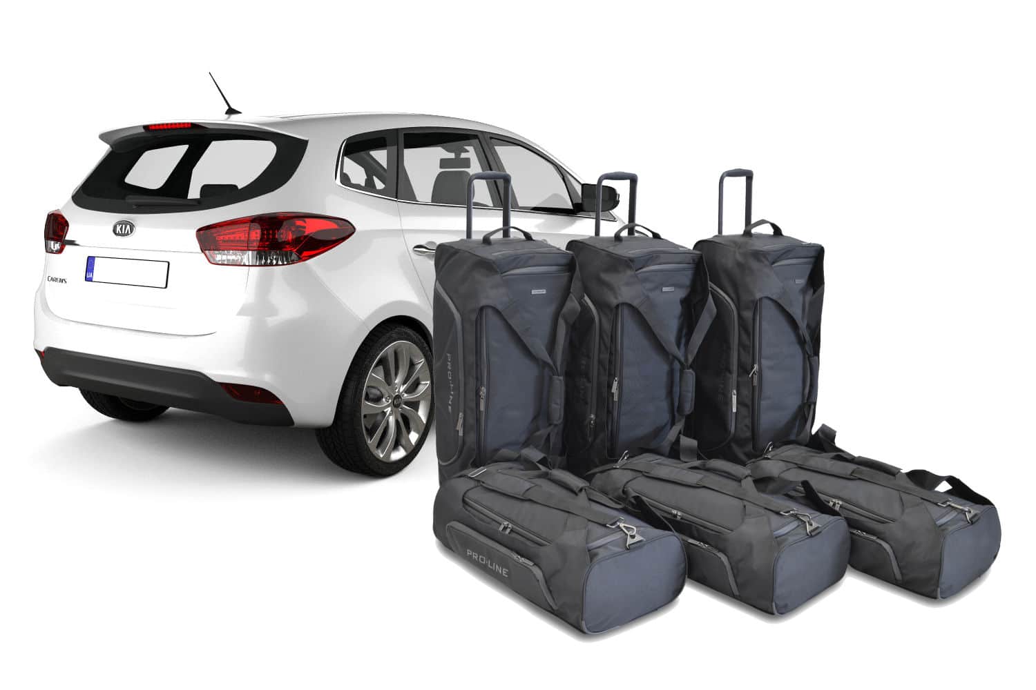 Reistassenset geschikt voor Kia Carens IV (RP) 2013-2018 Pro.Line