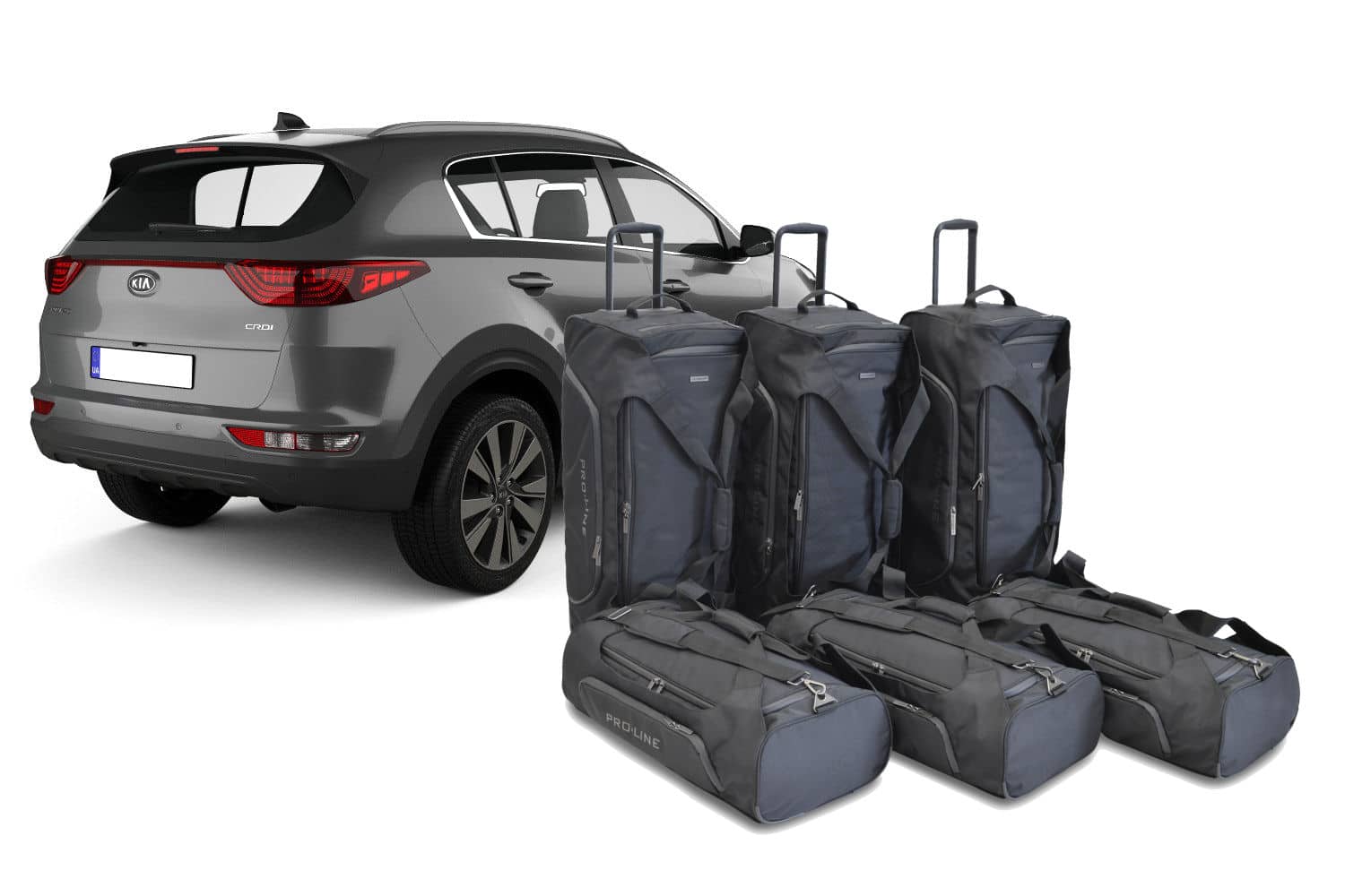 Reistassenset geschikt voor Kia Sportage IV (QL) 2015-2021 Pro.Line