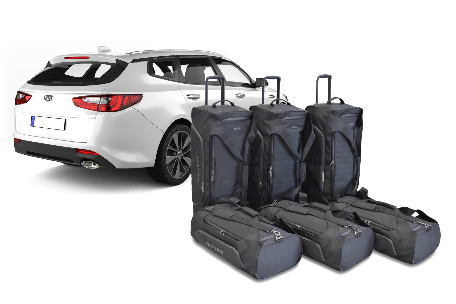 Reistassenset geschikt voor Kia Optima Sportswagon (JF) 2016-2020 wagon Pro.Line