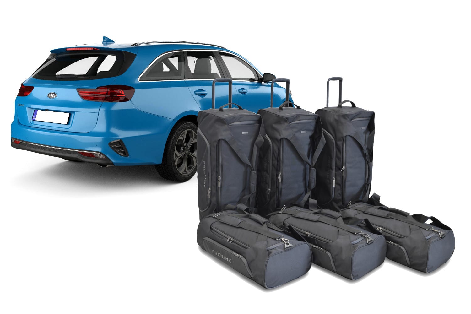 Reistassenset geschikt voor Kia Ceed Sportswagon (CD) 2018- wagon Pro.Line