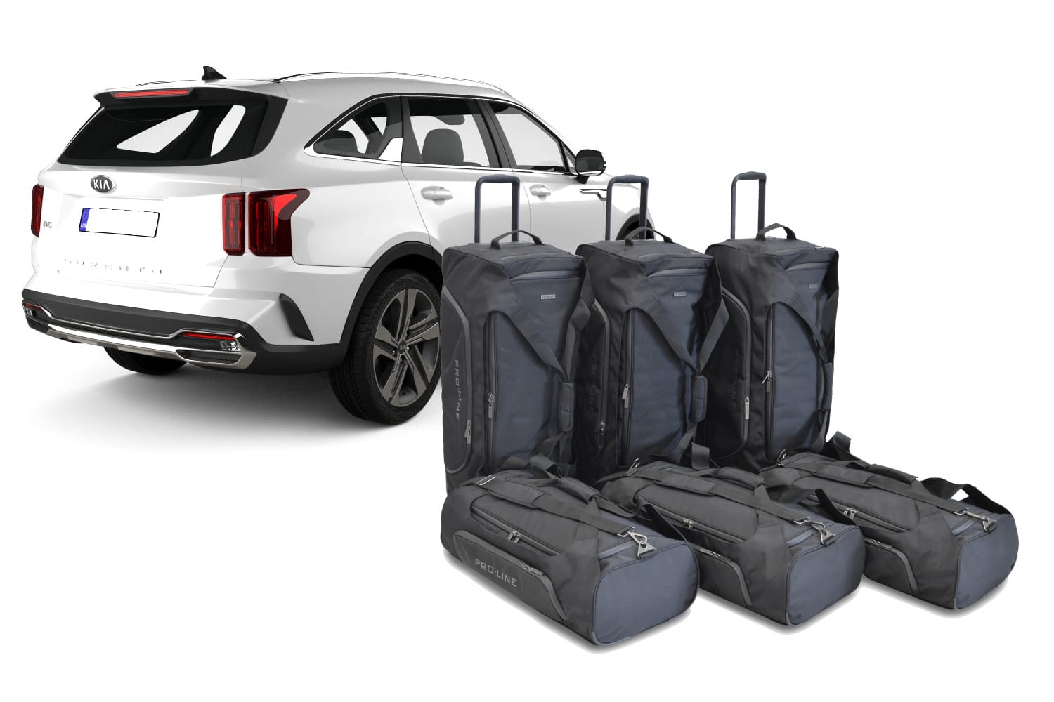 Reistassenset geschikt voor Kia Sorento (MQ4) 2020-heden Pro.Line