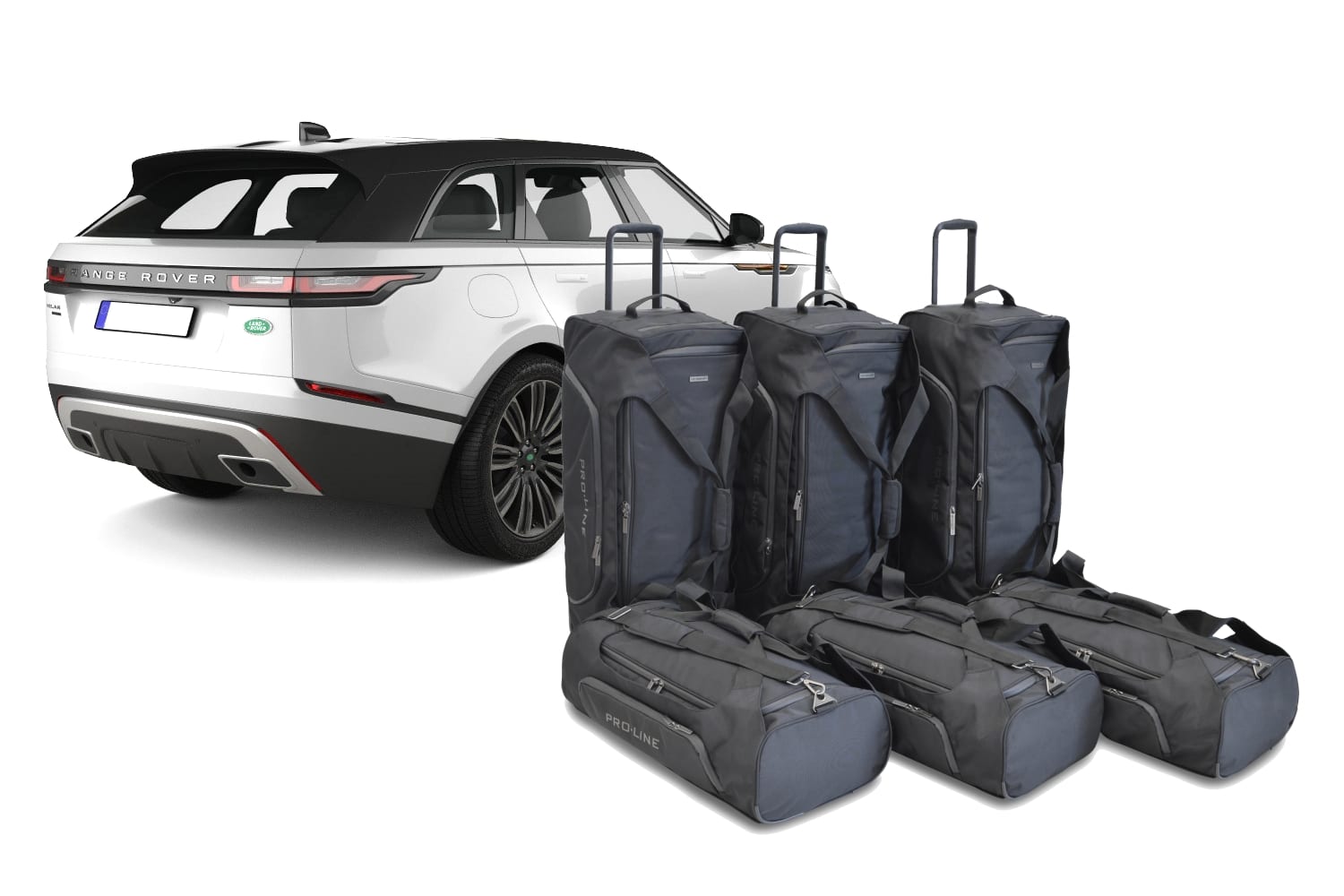 l10901sp-land-rover-range-rover-velar-l560-2017-suv-car-bags-1-rend.jpg Reistassenset geschikt voor Land Rover Range Rover Velar (L560) 2017-heden Pro.Line - Afbeelding 1