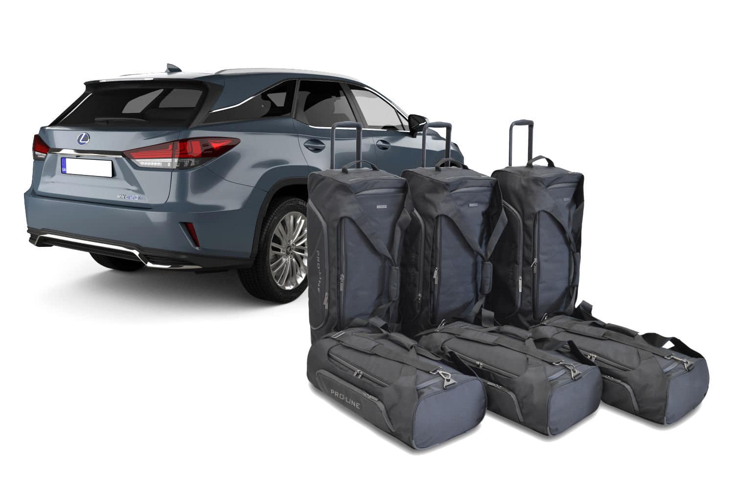 l20501sp-lexus-rx-v-al30-2022-travel-bag-set-pro-line-1.jpg Reistassenset geschikt voor Lexus RX V (AL30) 2022-heden Pro.Line - Afbeelding 1